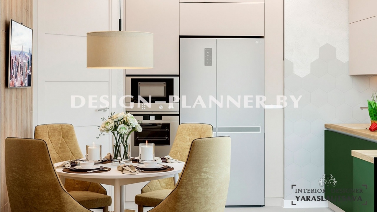 Прекрасный кухонный набор из стола компании  Hamar и стульев от компании Furman.